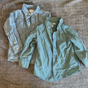 Crew cuts button down
